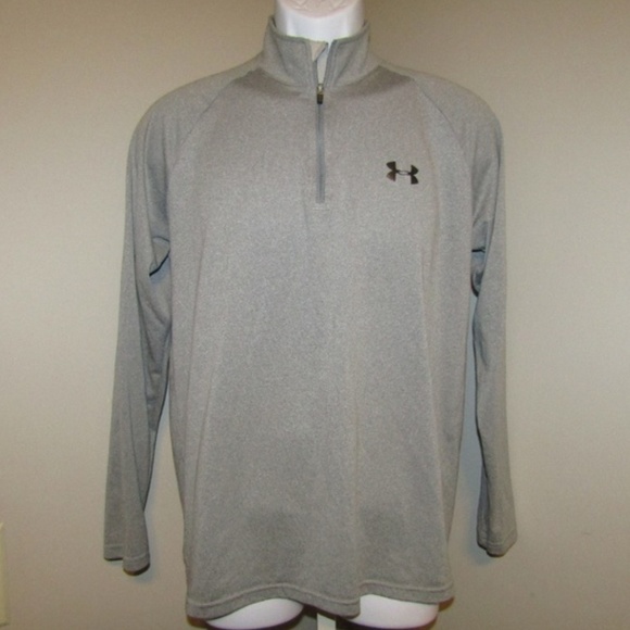 Under Armour Jackets & Blazers - Under Armour Grey Long Sleeve Heat Gear Jacket S